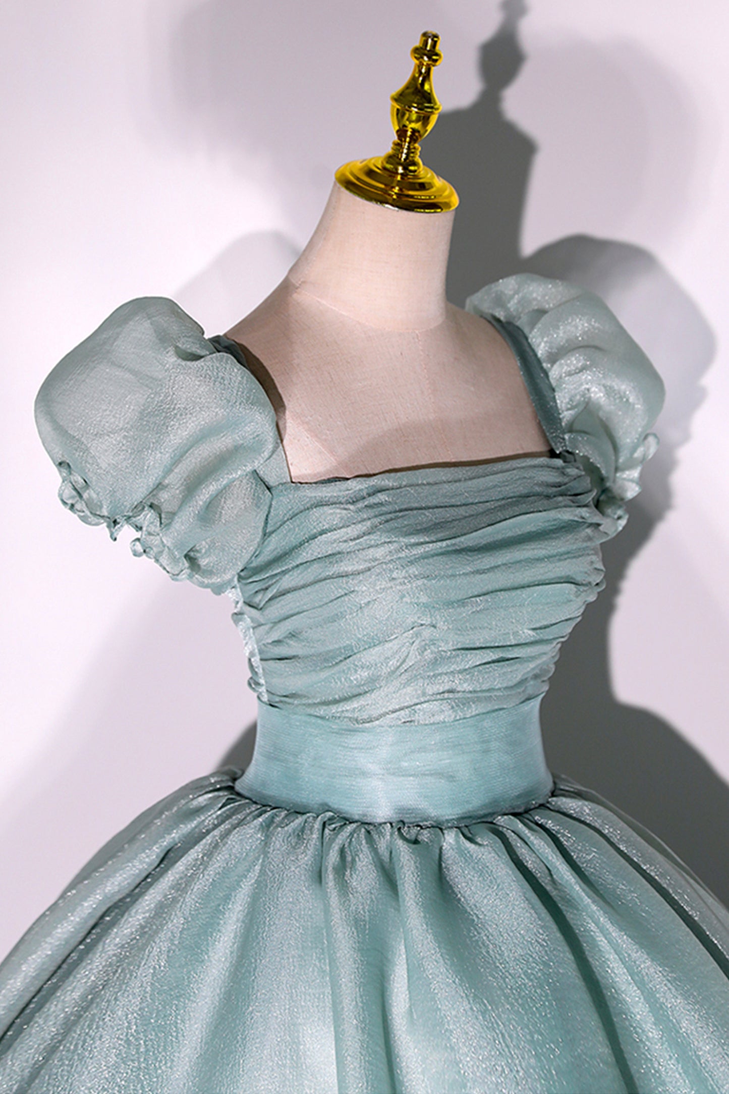 Cute Tulle Long Prom Dresses, A-Line Evening Dresses