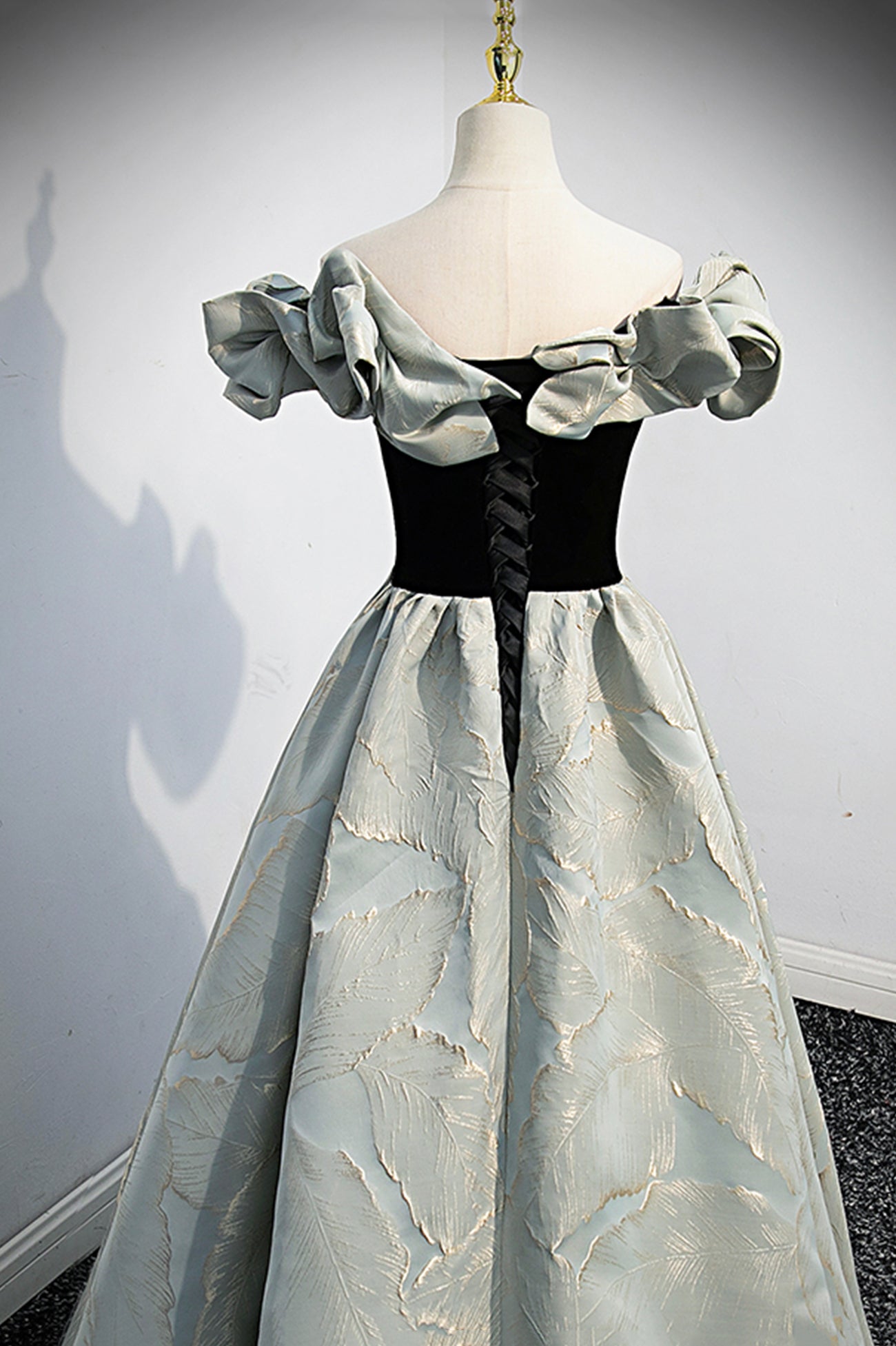 Stylish Satin Floor Length Prom Dress