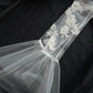 A-Line Spaghetti Strap Tulle Lace Long Prom Dress, Beautiful Evening Party Dress