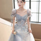 Lovely Tulle Lace Floor Length Prom Dress, Beautiful A-Line Evening Formal Dress